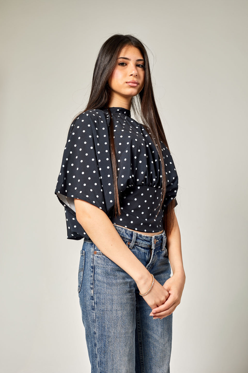 POLKA DOT TOP