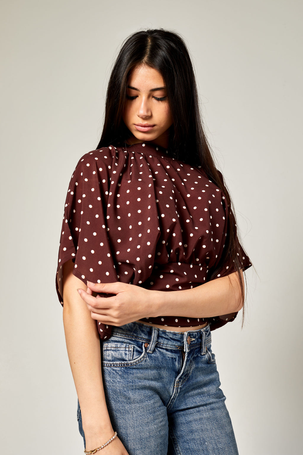 POLKA DOT TOP