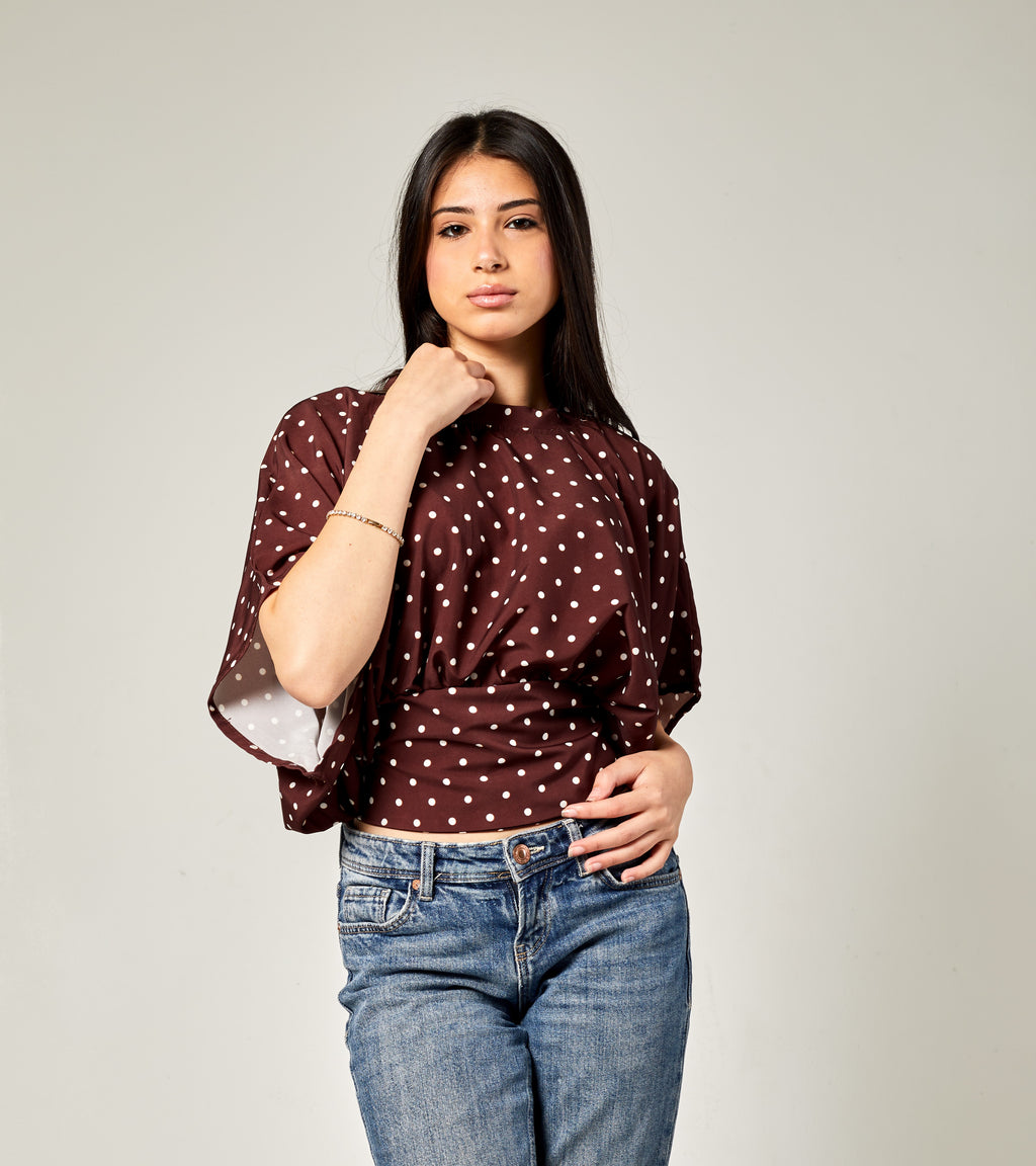 POLKA DOT TOP
