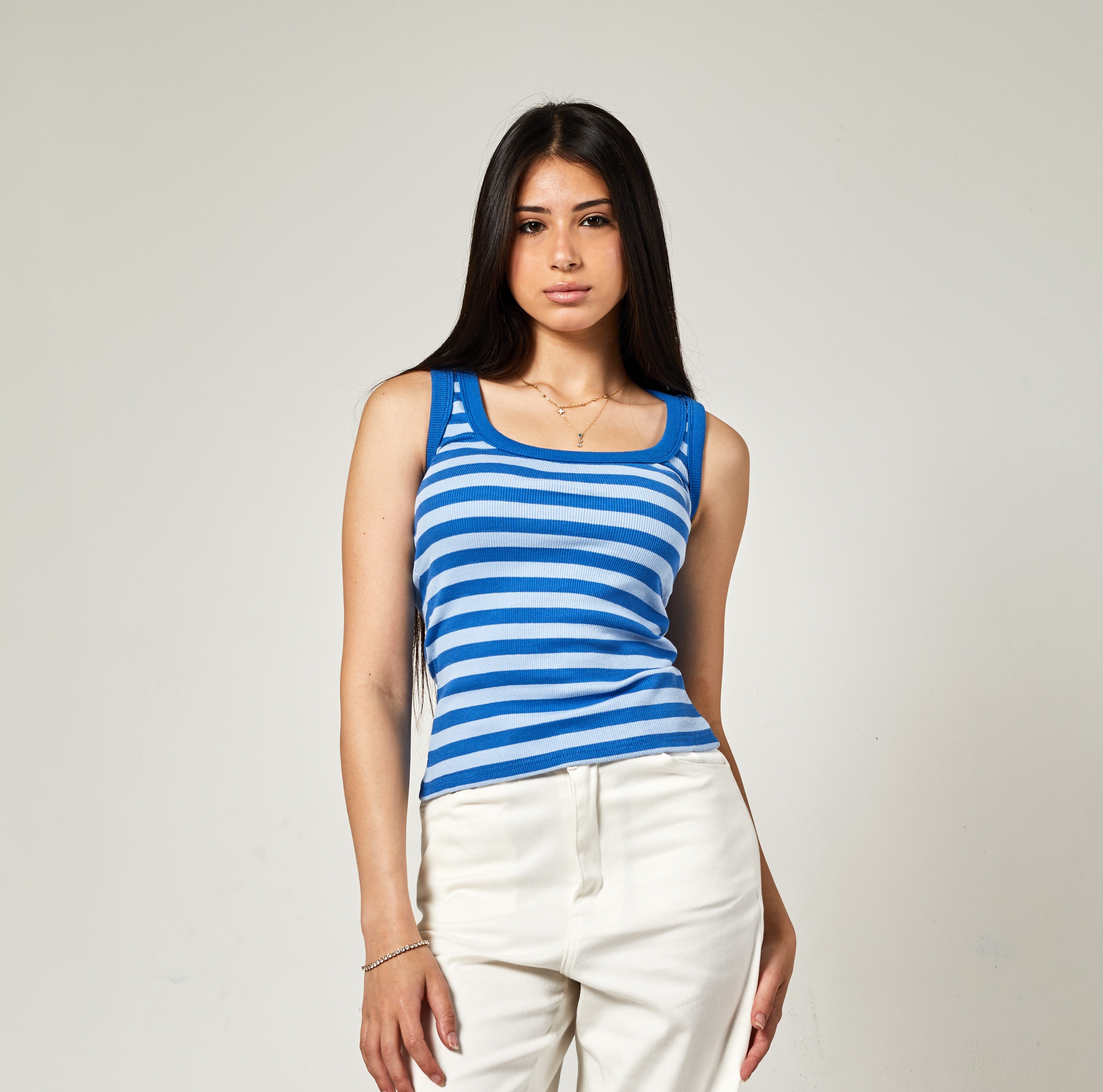 STRIPED TANK TOP